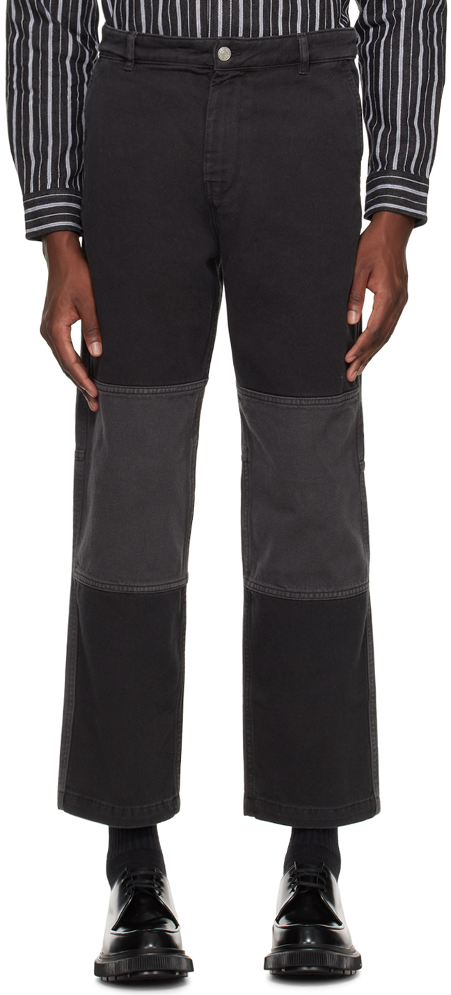 Samsøe Samsøe Black Fanon Denim Trousers