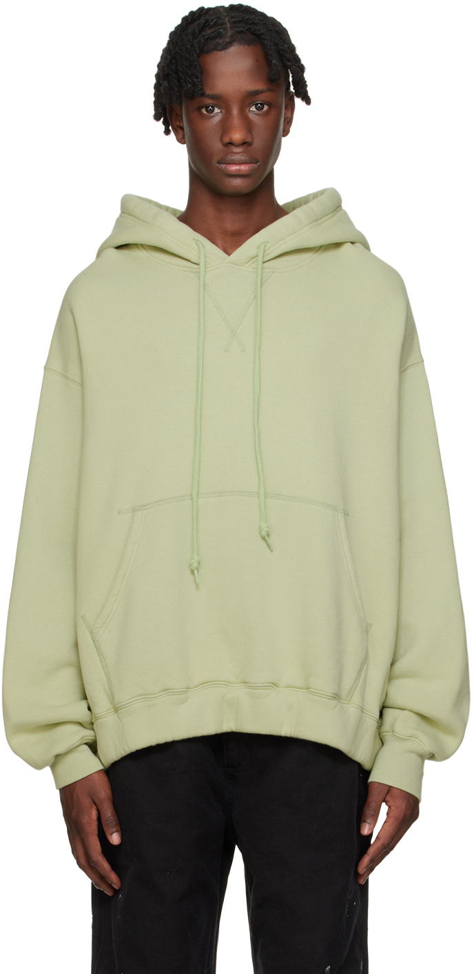 Parka oversize longue à capuche vert kaki femme | Cache Cache