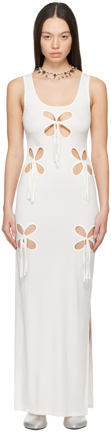 Off-White Staple Petal Maxi Dress