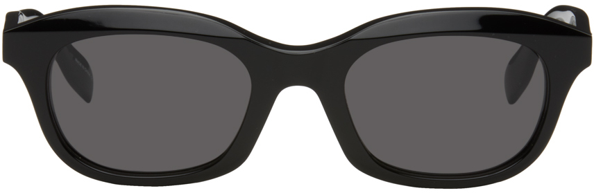 Shop A Better Feeling Black Lumen Sunglasses In Black/black