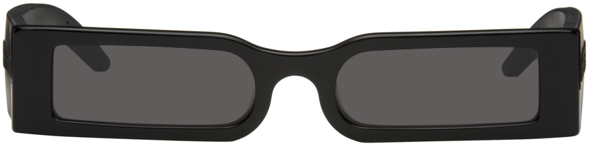 Shop A Better Feeling Black Roscos Sunglasses In Black + Black