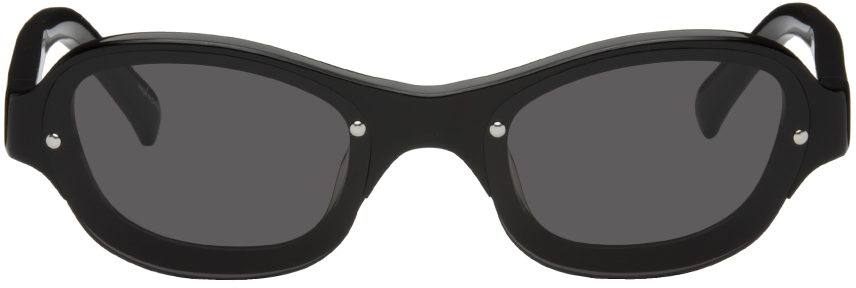 Shop A Better Feeling Black Skye Sunglasses In Black + Black