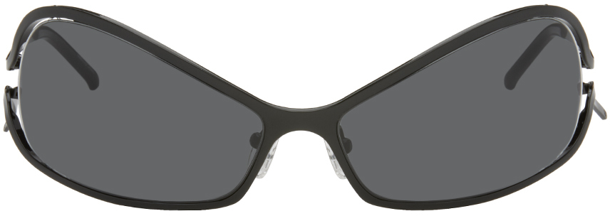 Shop A Better Feeling Black Numa Sunglasses In Black + Black