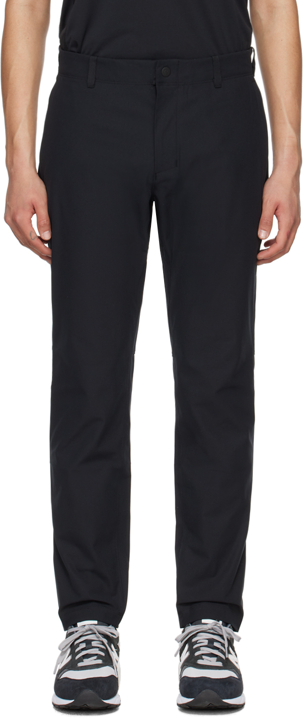 Reigning Champ Black Coach's Trousers In 001 Black