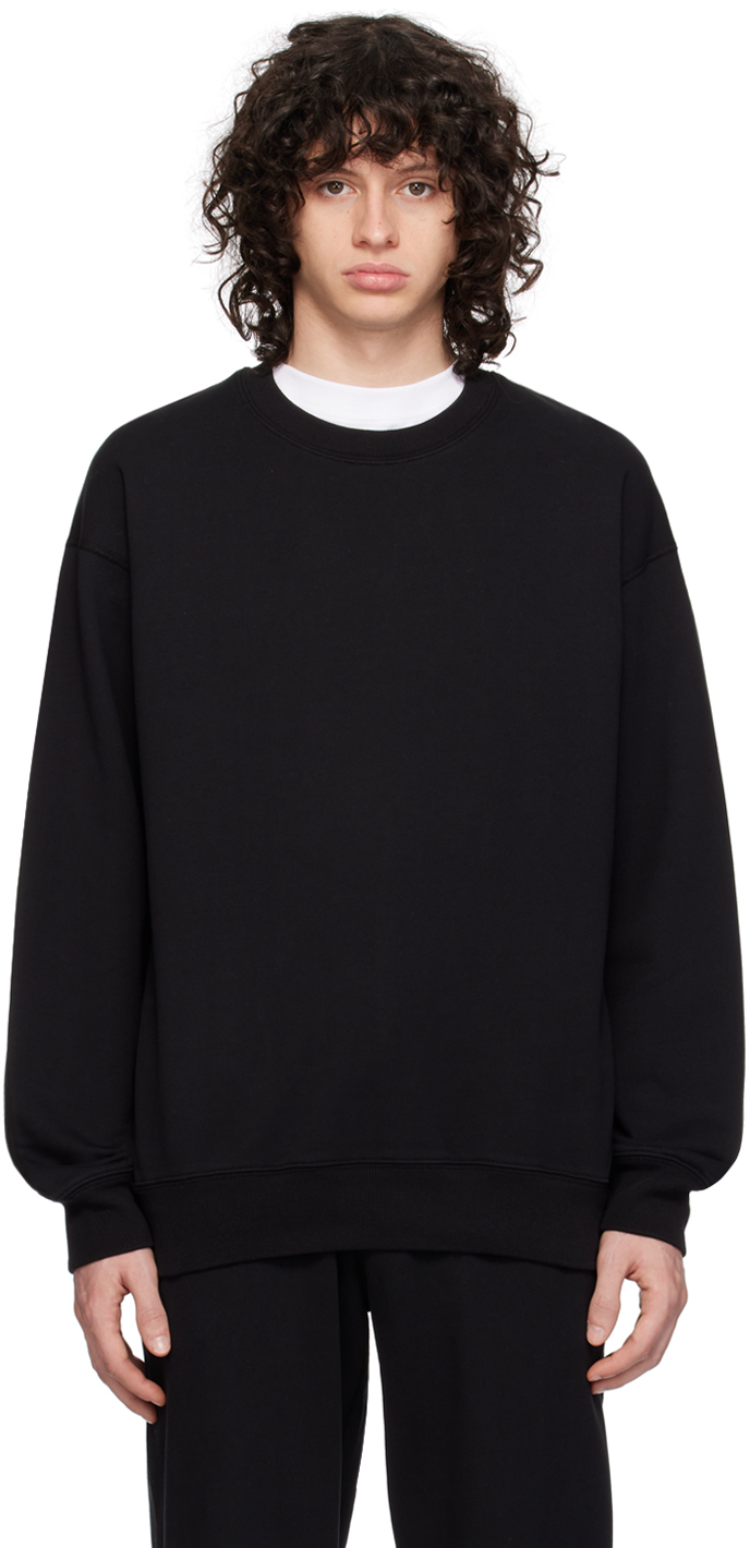Black Relaxed Sweatshirt