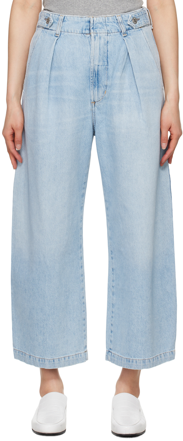 Shop Citizens Of Humanity Blue Payton Jeans In Storyteller