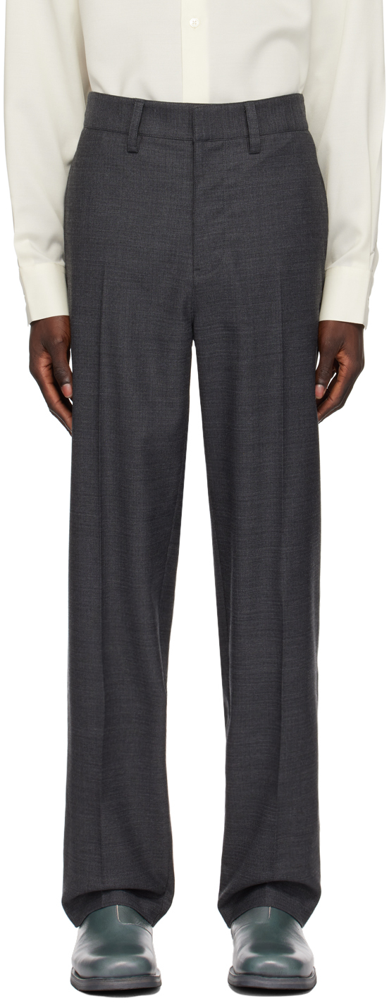 Berner Kuhl Grey Solo Trousers In 081 Grey