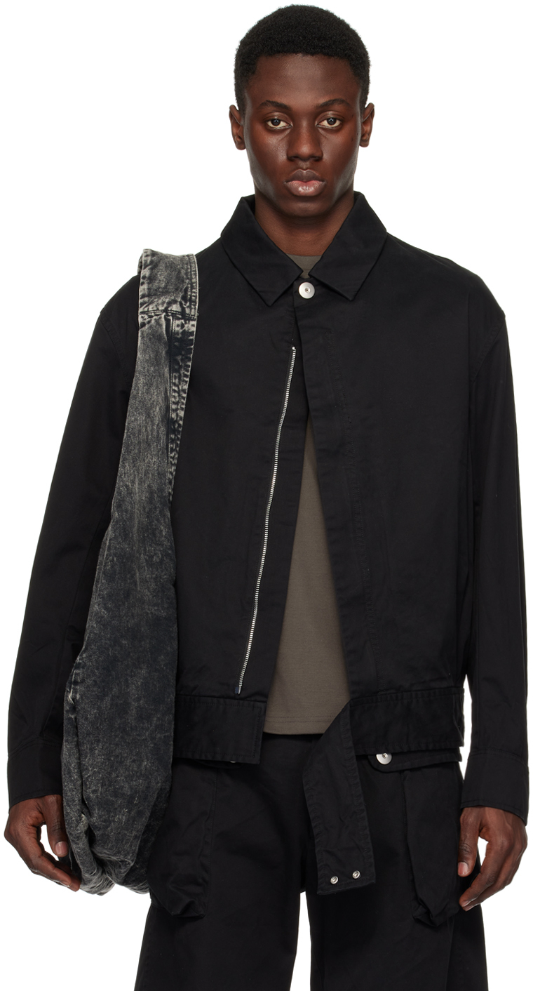 Omar Afridi: Black Battle Jacket | SSENSE