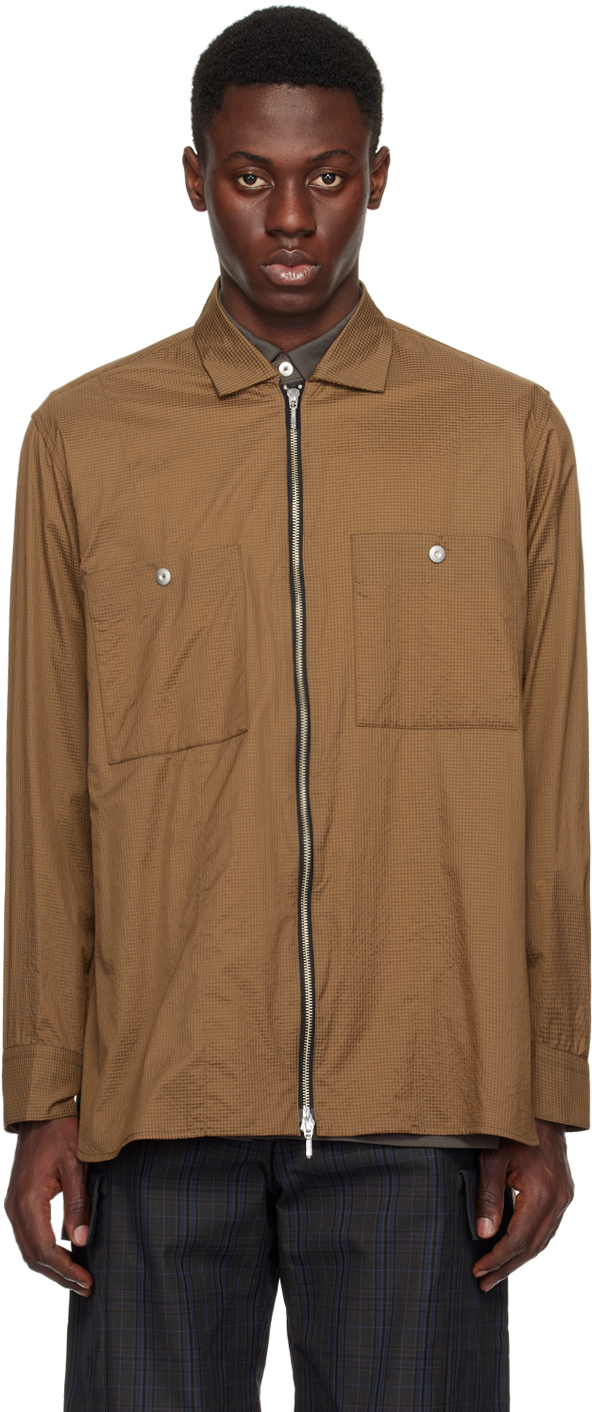 Brown Patch Pocket Jacket