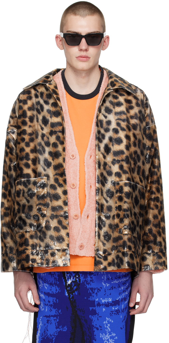 doublet: Brown Summer Fur Jacket | SSENSE