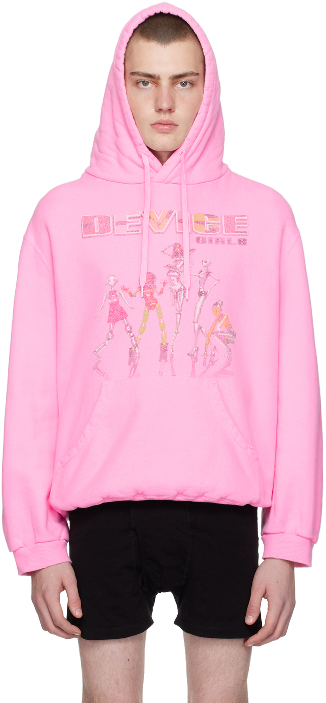 Pink PZ Today Edition 'Device Girls' Hoodie