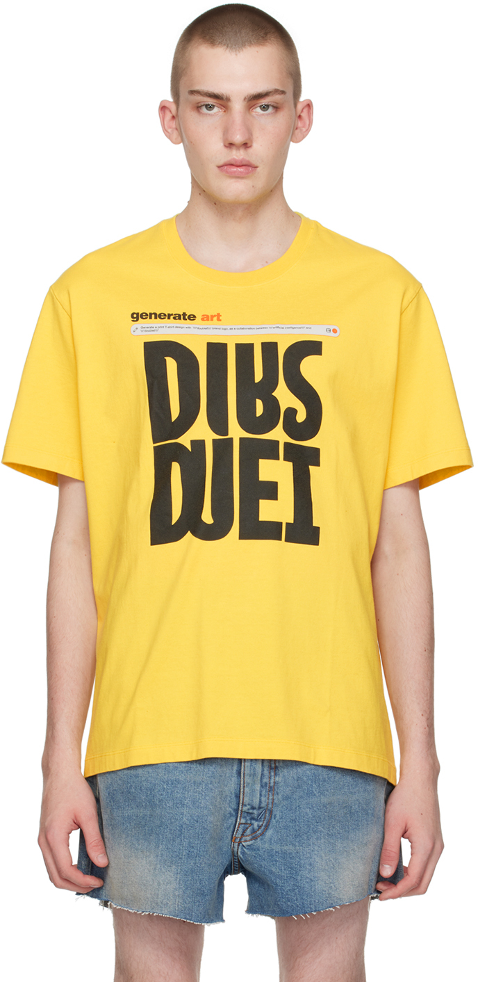 Yellow AI Generated T-Shirt