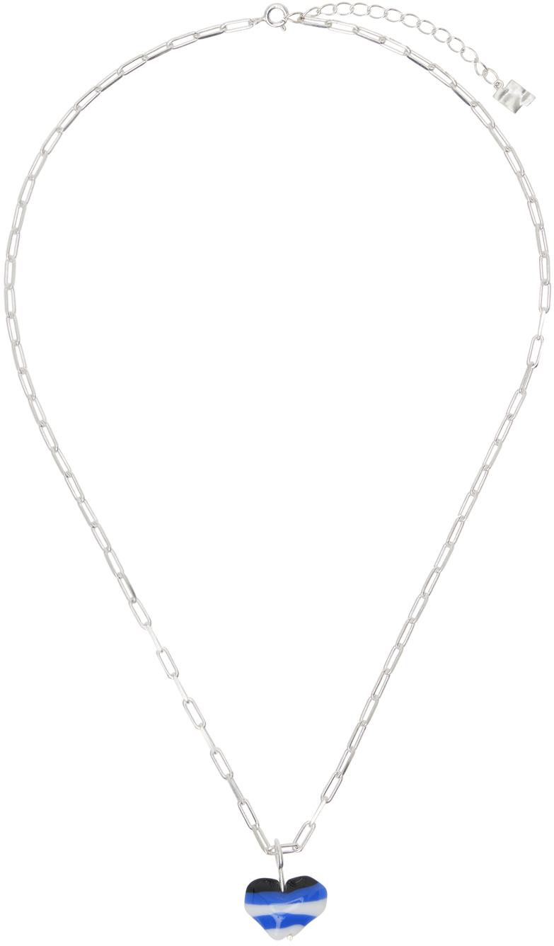 Silver Rapil Necklace by ADER error on Sale