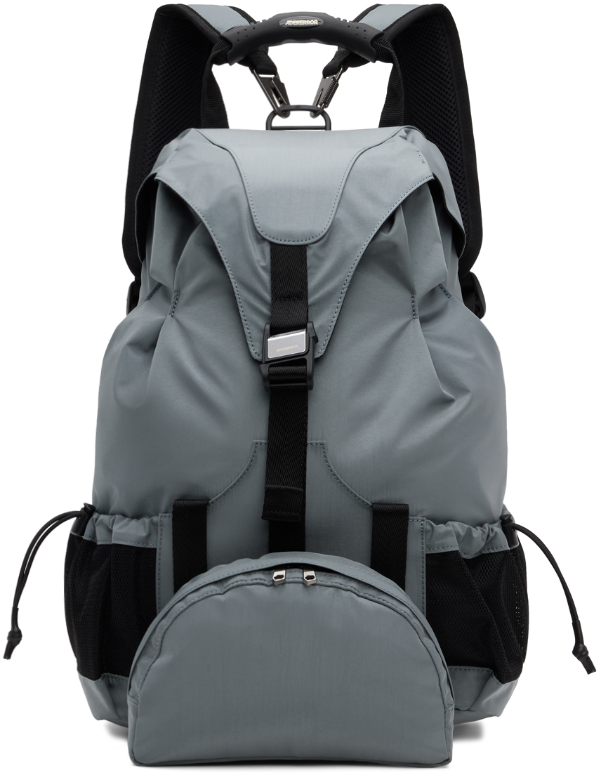 Ader Error Gray Badin Backpack