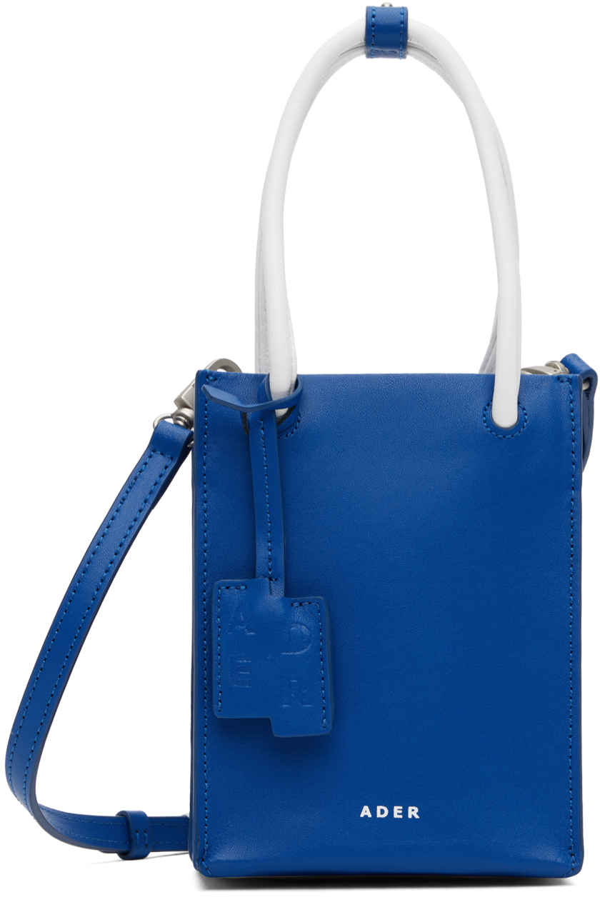 Blue Small Shopper Bag