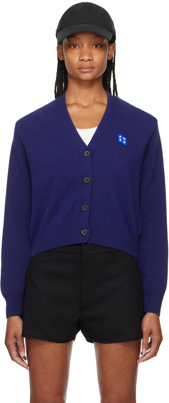 Navy TRS Tag 01 Cardigan