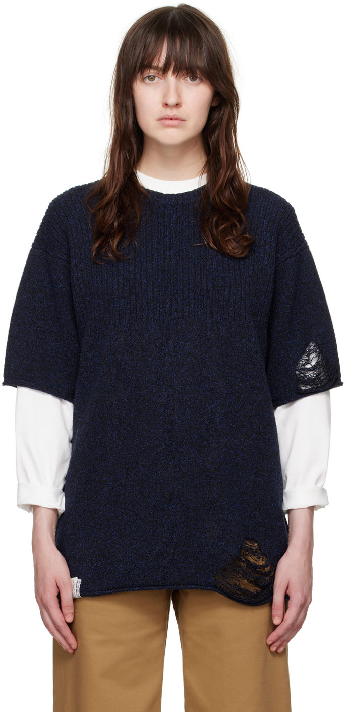Black & Blue Varto Sweater
