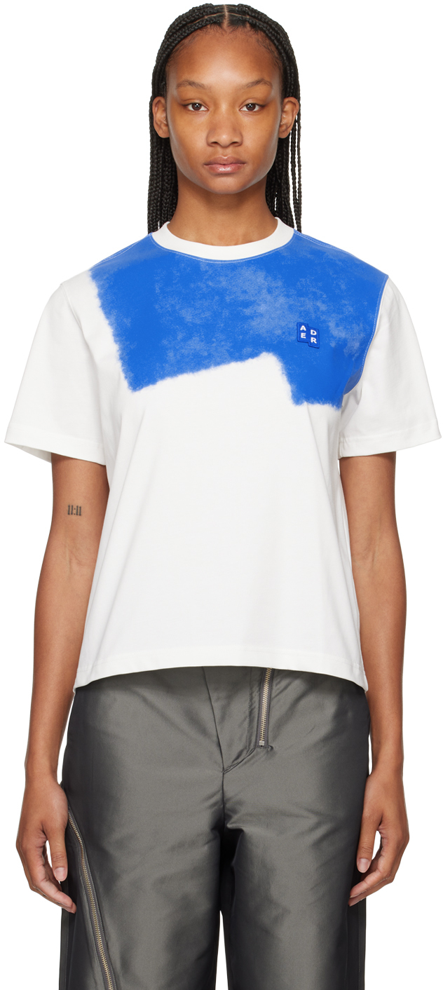 ADER error: White Significant TRS Tag T-Shirt | SSENSE