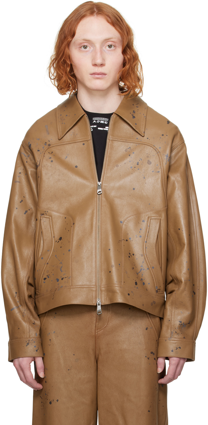 Tan Nord Leather Jacket