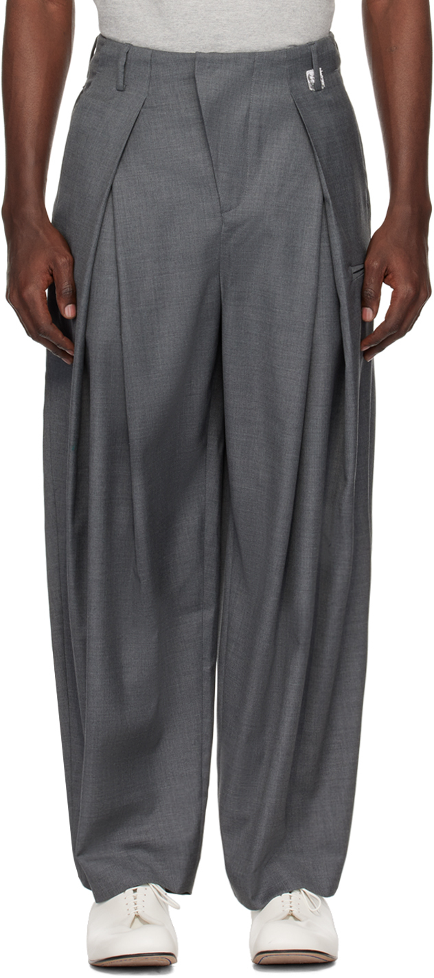 Gray Vassi Trousers