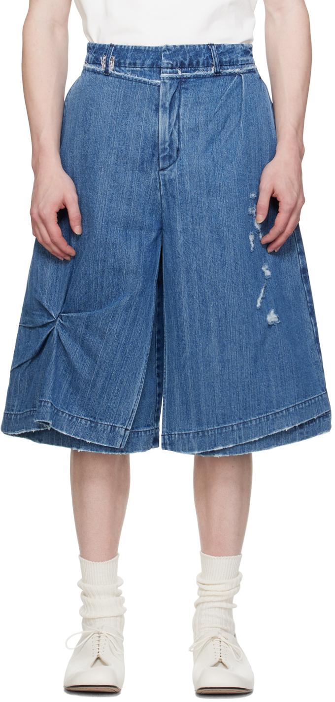 Blue Alviat Denim Shorts
