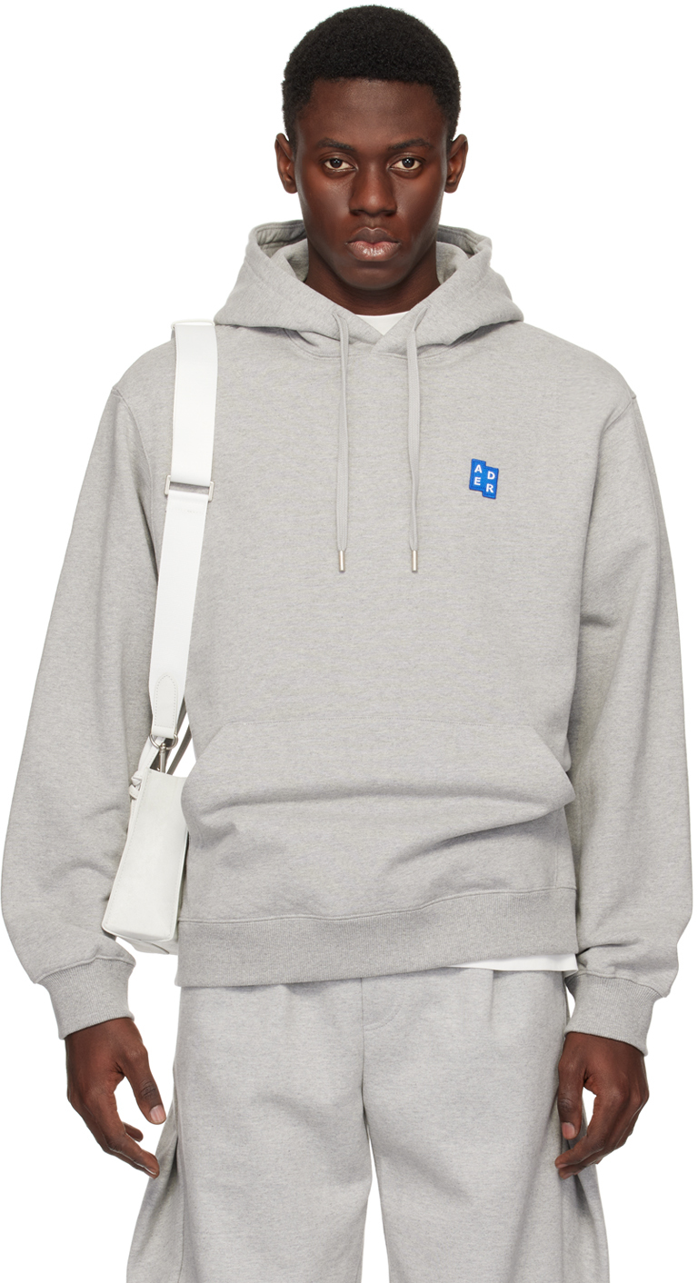 Gray Significant Drawstring Hoodie