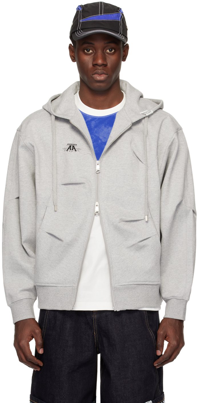 Gray Nolc Hoodie by ADER error on Sale