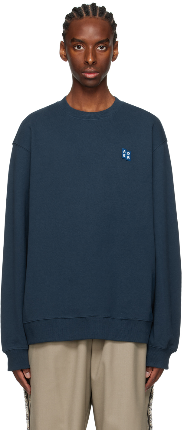 Navy Significant Patch Sweatshirt