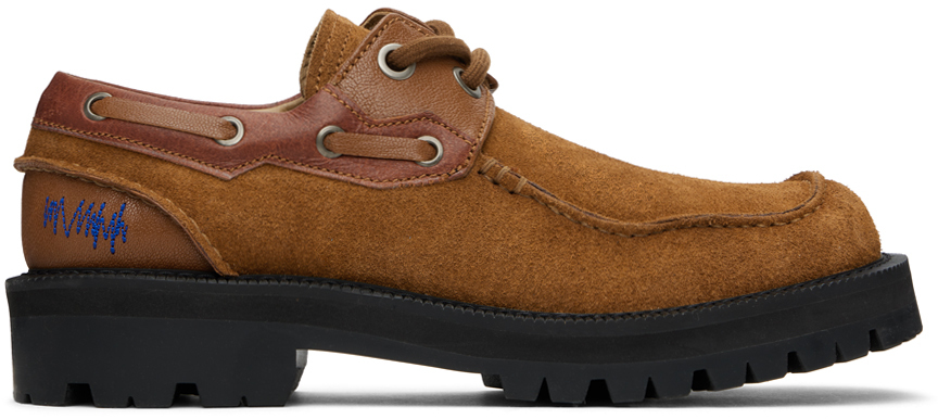 Brown Curve BS01 Boat Shoes