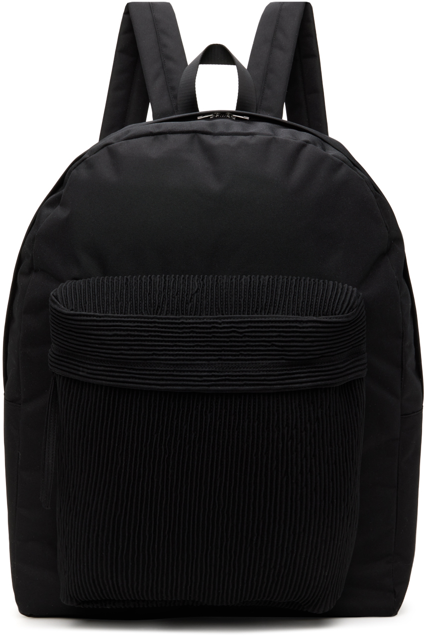 Kanghyuk Ssense Exclusive Black Backpack In Metallic