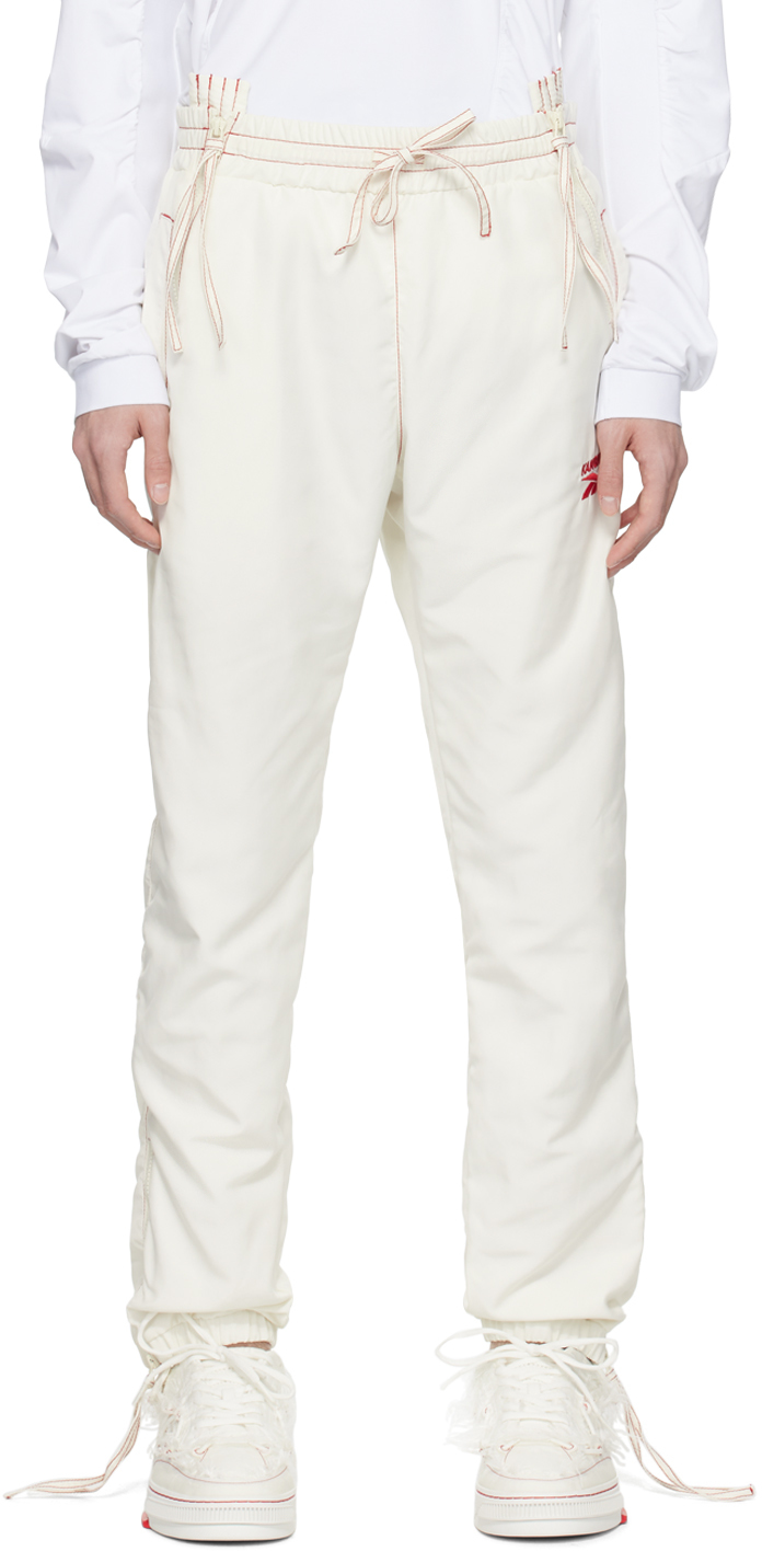 Kanghyuk Off-white Reebok Edition Track Pants In White/red