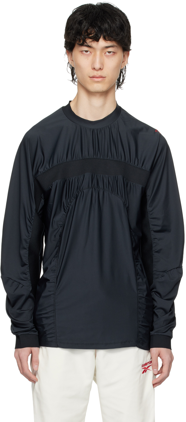 Black Reebok Edition Long Sleeve T-Shirt