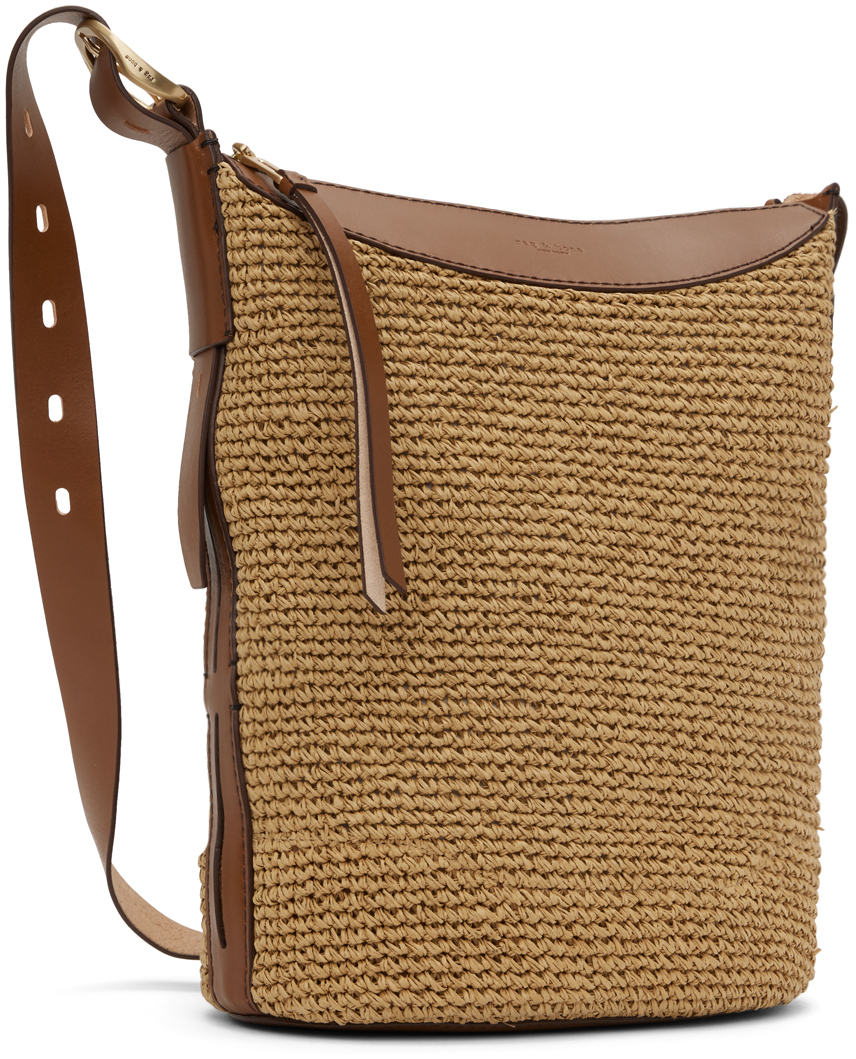 RAG & BONE BEIGE BELIZE SHOULDER BAG 