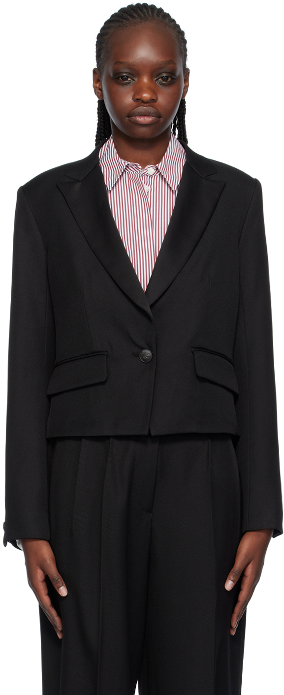 Black Valerie Blazer by rag & bone on Sale