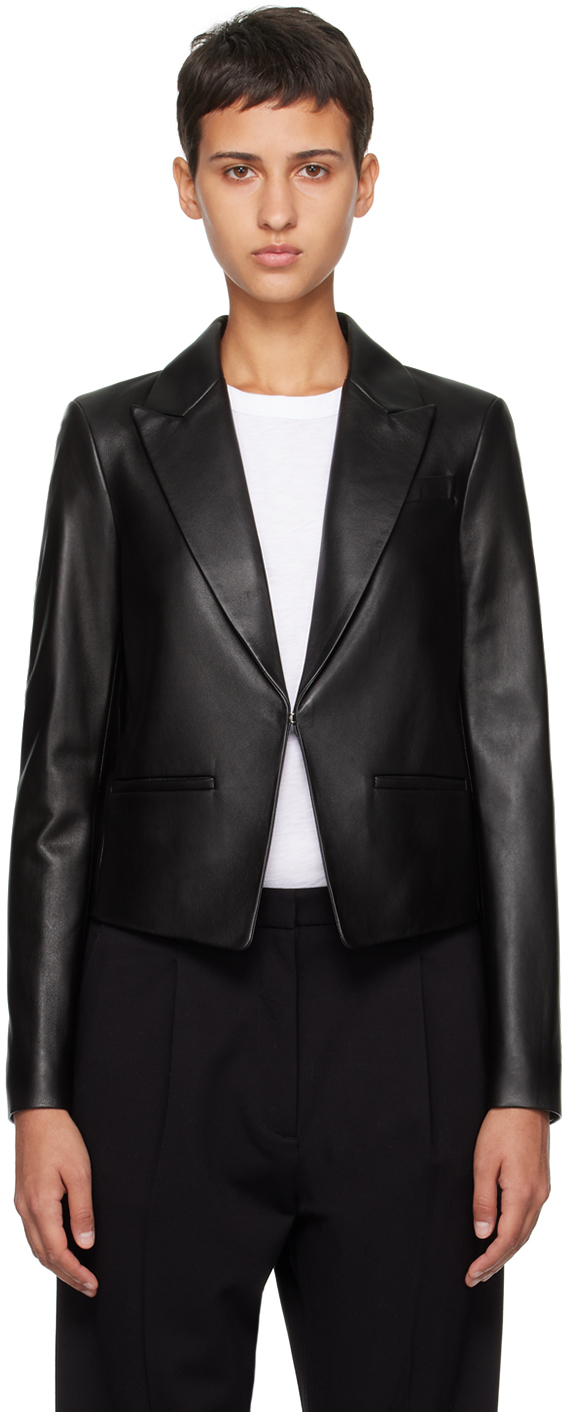Black Elle Leather Jacket
