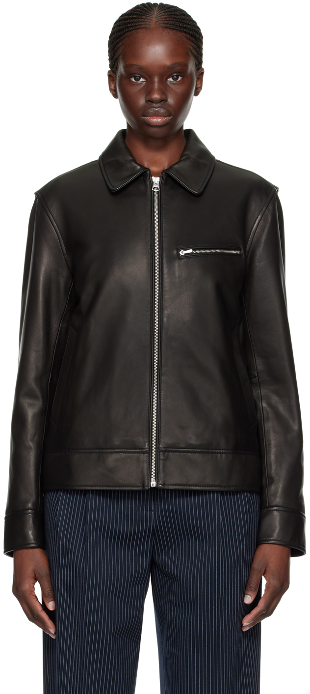 Shop Rag & Bone Black Manon Leather Jacket