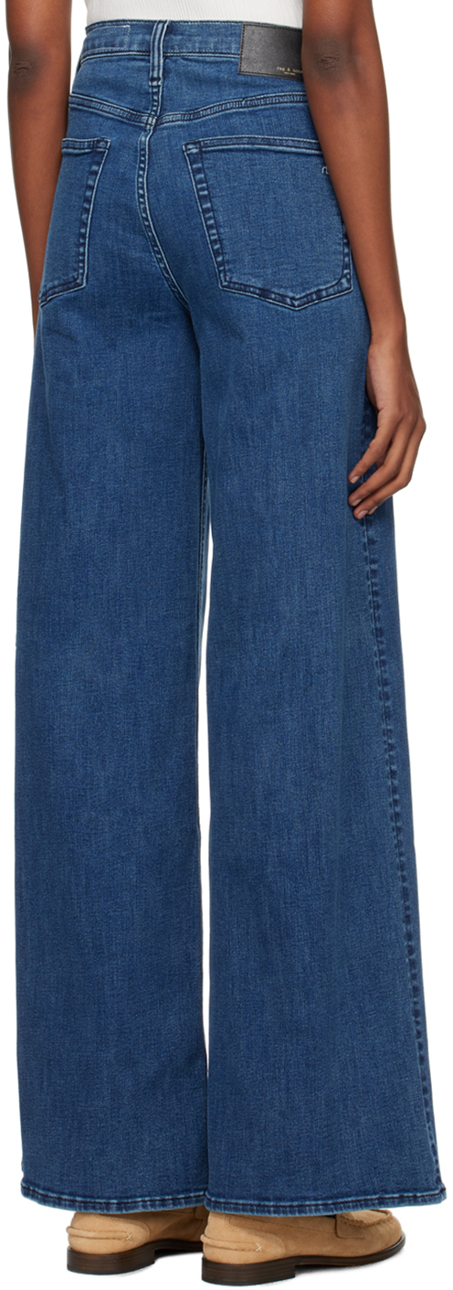 Rag & Bone Blue Sofie Jeans In Jen