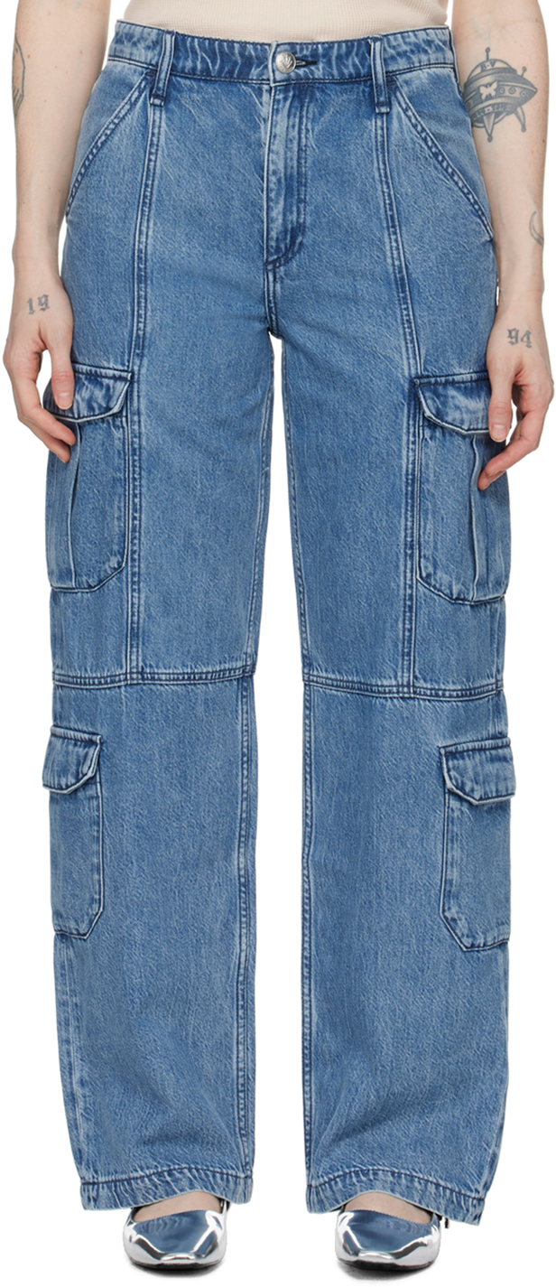 Shop Rag & Bone Blue Cailyn Jeans In Vicky