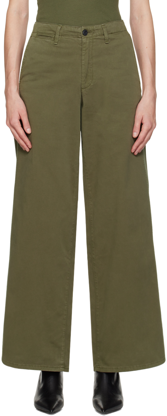 【関税込み】rag & bone カーキ Sofie トラウザーズ rag & boneのカーキ Sofie トラウザーズがセール中