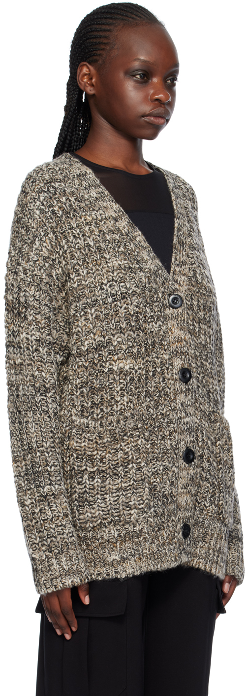 Rag & Bone Daphne V-neck Cardigan In Naturlmult