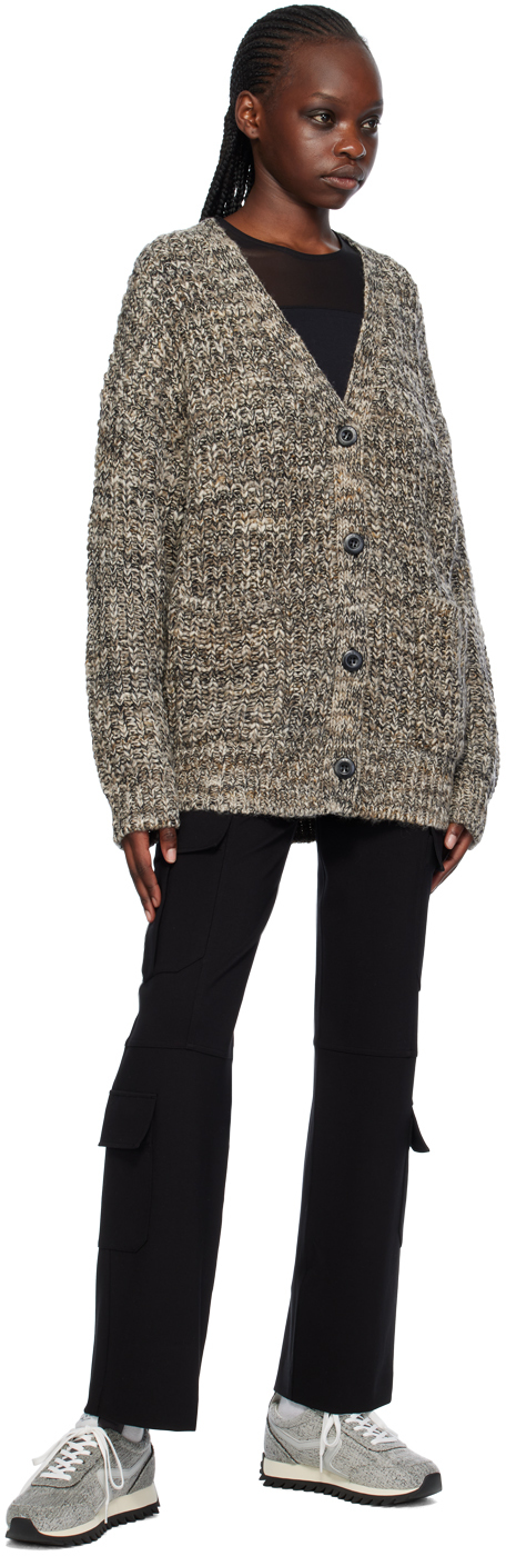 Rag & Bone Daphne V-neck Cardigan In Naturlmult