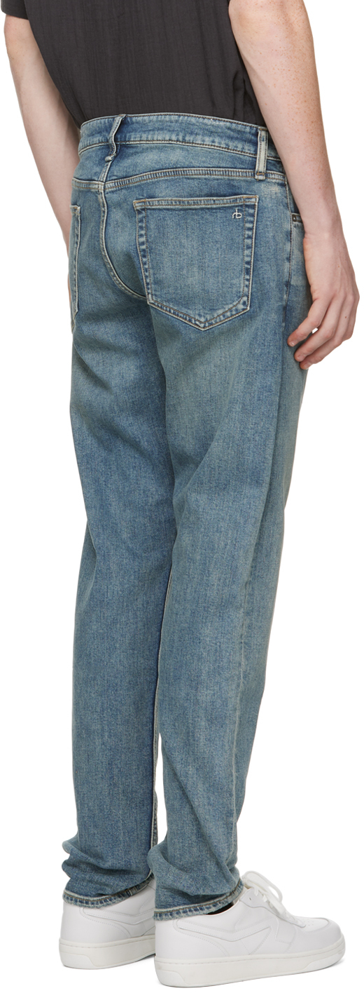 Rag & Bone Blue Fit 3 Jeans In Daytona