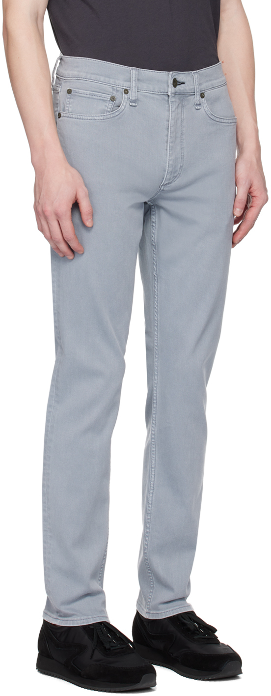 Rag & Bone Gray Fit 2 Jeans In Steel Grey