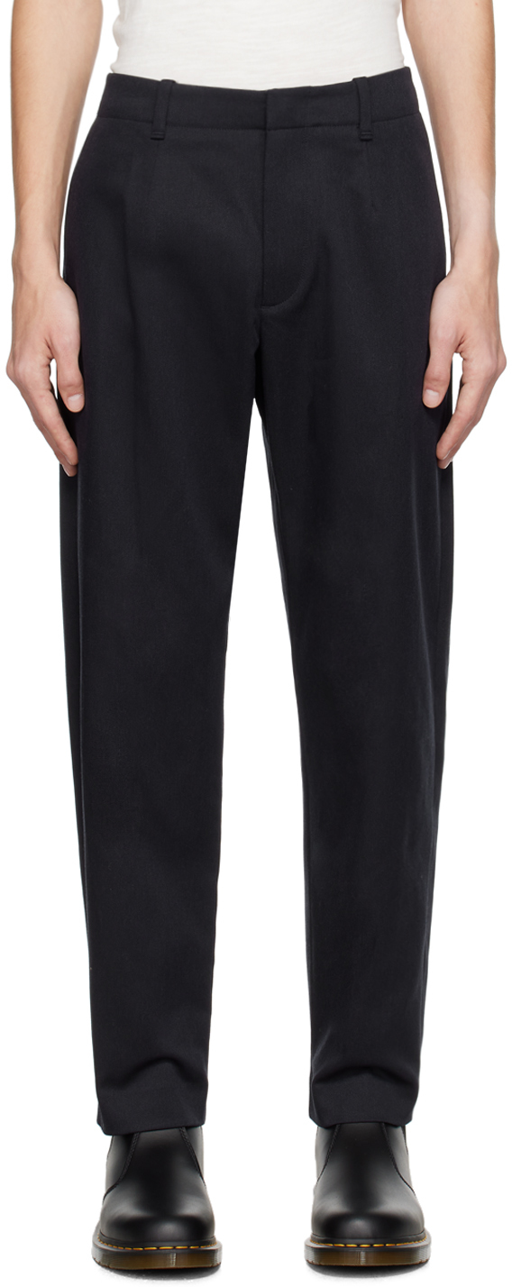 Navy Shift Trousers