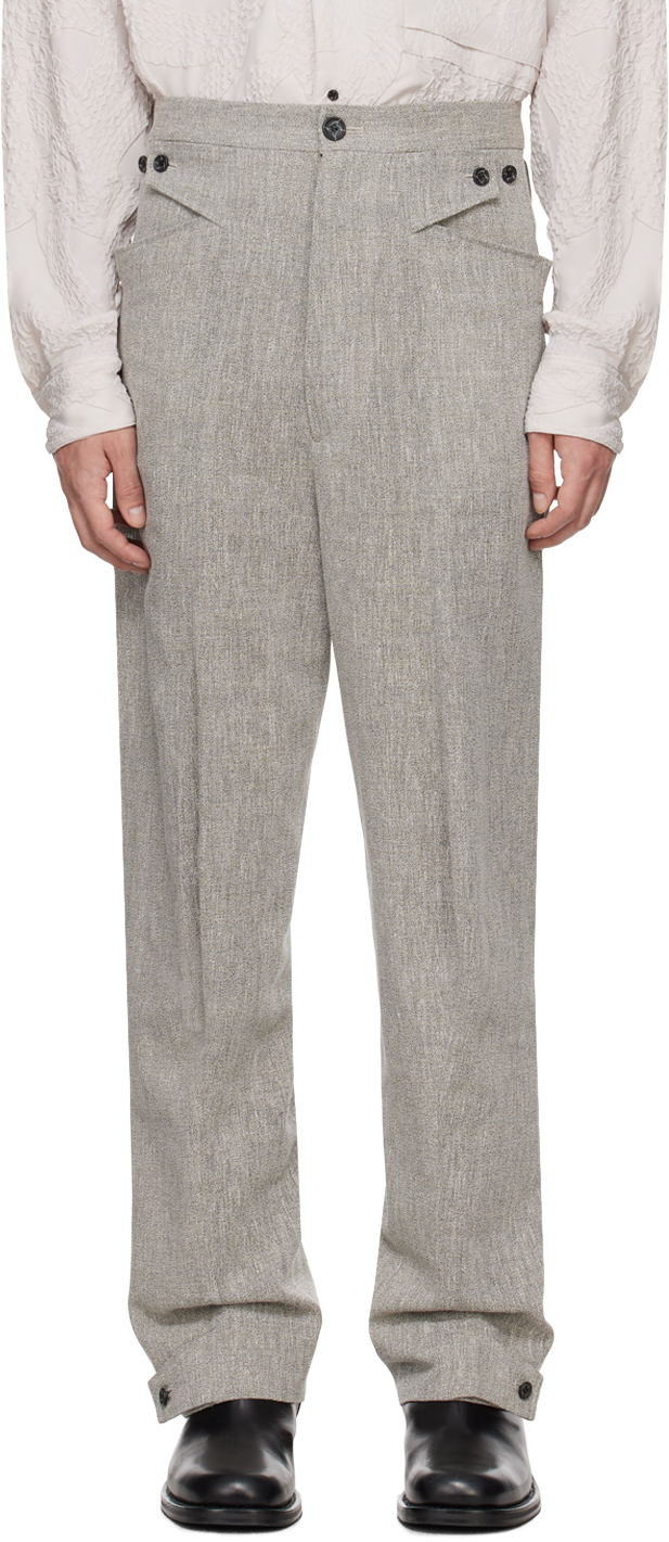 Kozaburo trousers for Men | SSENSE Canada