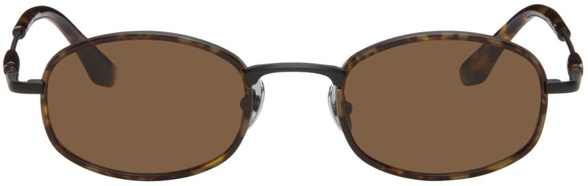 Black & Brown Bicycle Sunglasses