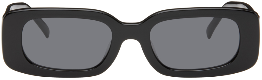 Bonnie Clyde Black Show & Tell Sunglasses In Black/black