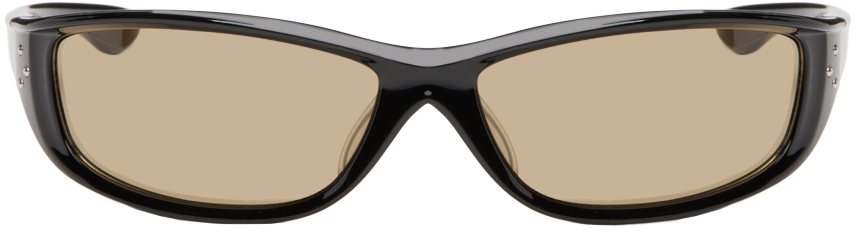 Bonnie Clyde Black & Brown Piccolo Sunglasses In Black/brown
