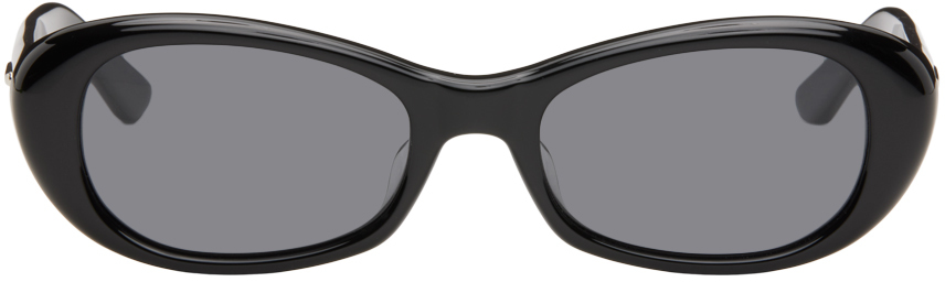 Bonnie Clyde Black Magic Sunglasses In Black/black