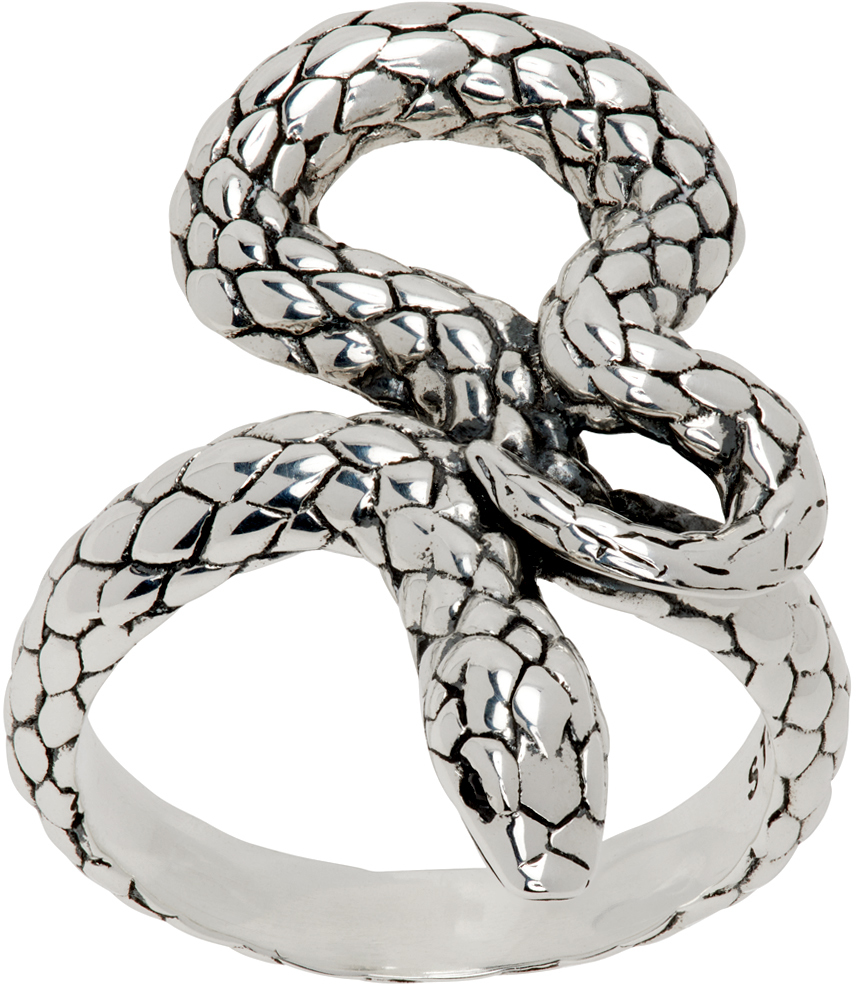 Silver Hiss Ring